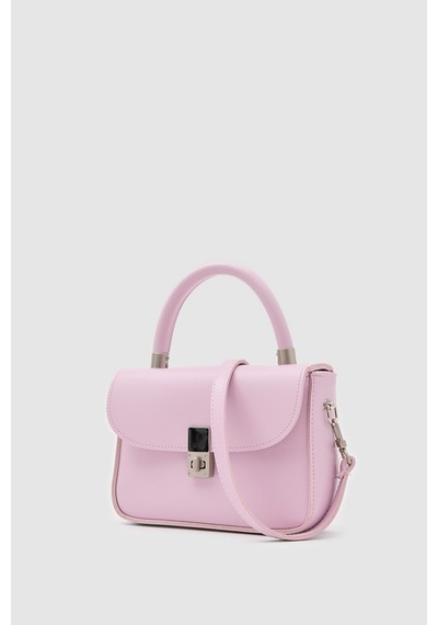 Shule Bags Cobble Small Çapraz Çanta Lila