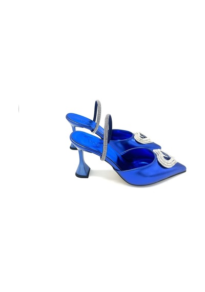 Nostra Shoes Saks Mavi Love Kadın Topuklu Ayakkabı-terlik Saks Mavi