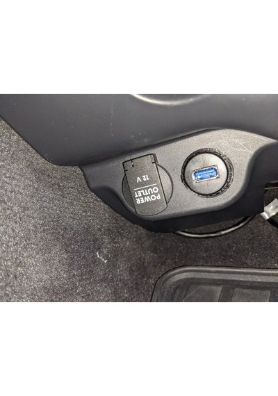 Porsche Cayenne 958, 2. Nesil Altına Yuvarlak Gömme Usb Priz Yerleştirme Adaptörü