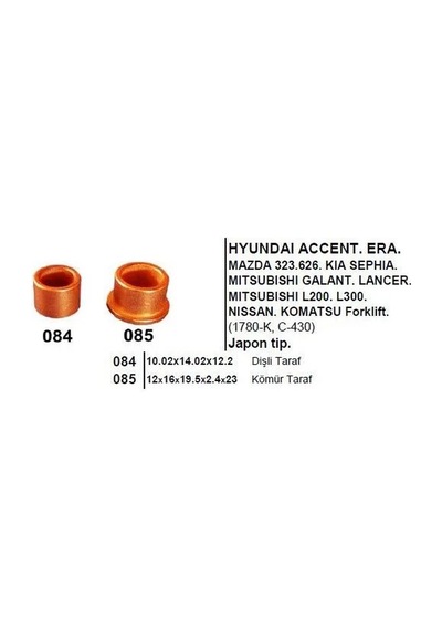Mars Burcu Hyundaı Accent Era Mazda 323-626 Mıtsubıshı L200 L300 L400 1780-k C-430 Japon Tıp