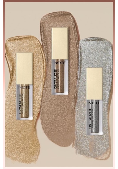 Note Crystalized Liquid Eyeshadow Likit Metalik Göz Farı - 01 Soft Elegance