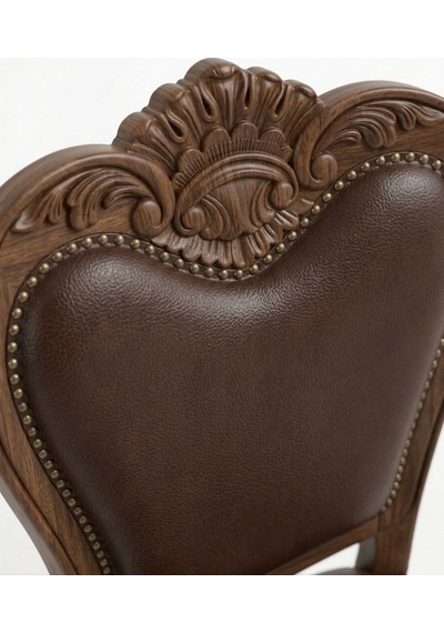 Orsay Klasik Fransız Stil Ahşap Sandalye Ceviz