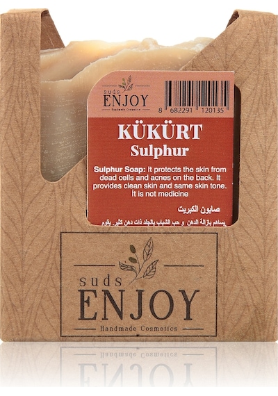 Suds Enjoy Doğal El Yapımı Kükürt Sabunu 1 Adet