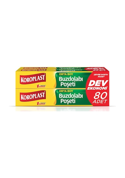 Koroplast Buzdolabı Poşeti Orta Dev Ekonomi 80'li