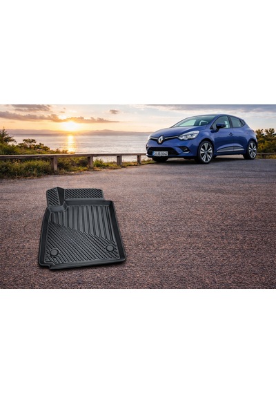 Renault Clio 4 2012-2019 Uyumlu 3d Oto Paspas Ve Bagaj Havuzu Set Premium