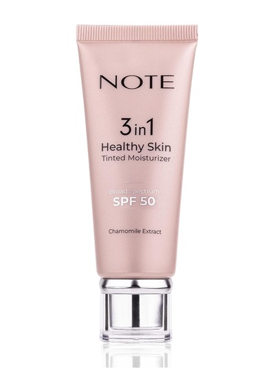 Cosmetics 3 İn 1 Healthy Skin Tinted Moisturizer Renk Ton Eşitleyici 50 Spf Aydınlatıcı Krem