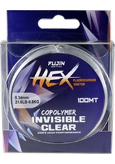 Fujin Hex Sht Ultra Fc Kaplamalı 100mt Misina 0.310mm 0.310mm