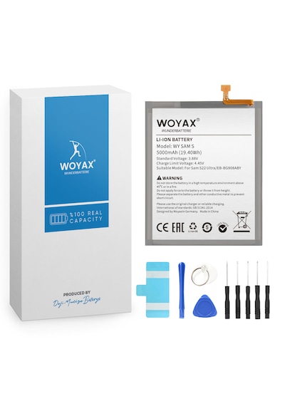 Woyax By Deji Samsung Galaxy Uyumlu S22 Ultra Batarya