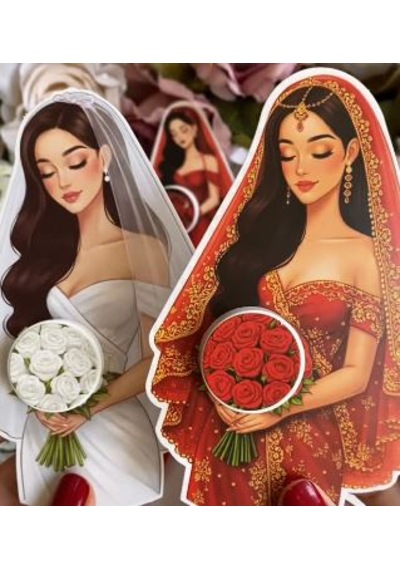 Evren Hediyelik -hem Kına Gecesi-hem Nikah İkili Takım-100 Adet