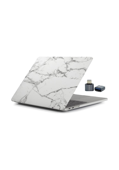 McStorey Apple Uyumlu MacBook Pro Kılıf 13inç M1-m2, Mermer Type-c Model A2338 A2289 A2251 A1706-08 A1989 A2159 İle Sarı