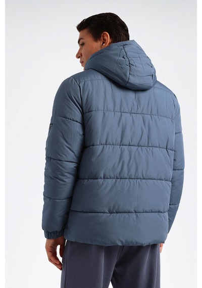 Reebok Kısa Kaban Erkek Mavi Halıfrıd Jacket