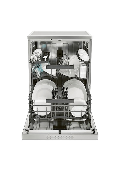 HAIER XF 4C7S0X-17 C Enerji Sınıfı 14 Kişilik 10 Programlı Wi-Fi + Bluetooth Bağlantılı Bulaşık Makinesi Inox