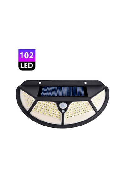 Solar Su Geçirmez 102 Ledli Solar Bahçe Lambası Dış Mekan Kablo Gerektirmez Çevre Dostu Diğer
