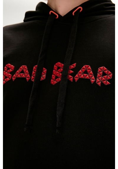 Bad Bear 3d Bad Erkek Siyah Uzun Kol Sweatshirt 230212001-NGT Siyah