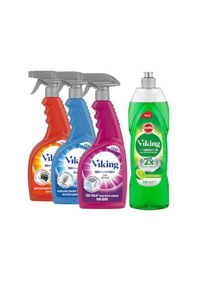 Technopower Çok Amaçlı Mutfak Banyo Bulaşık Deterjanı 4 x 750 ML