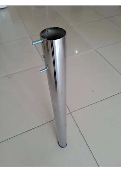 Evistro Cam Ve Ahşap Mutfak Masa Ayagı 51 Lik Krom Ayak 1 Adet Krom Evistro Cam Ve Ahşap Mutfak Masa Ayagı 51 Lik Krom Ayak 1 Adet Krom