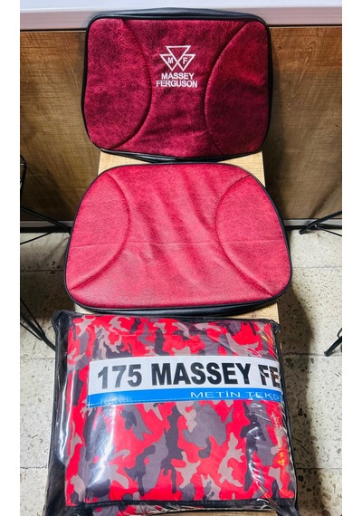 Massey Ferguson 175 Lüx Branda Ve Massey Ferguson Armalı Düz Koltuk Kılıfı