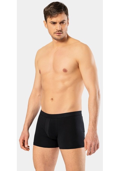 Cacharel Erkek Likralı Boxer 1335/Siyah 001