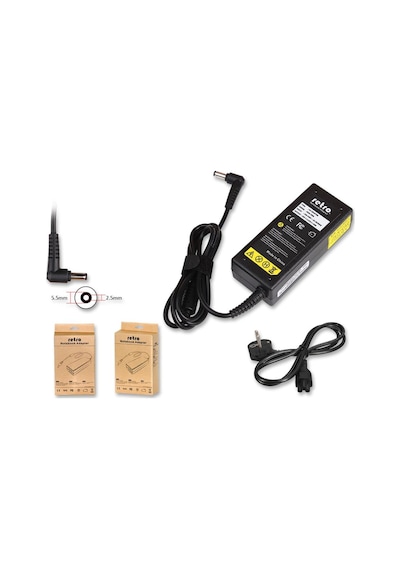 Teknikshop Toshiba Uyumlu Satellite P840, P840D, P845, P845D Notebook Şarj Adaptörü