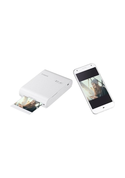 Canon Selphy Square QX10 Kompakt Fotoğraf Yazıcısı Beyaz (Canon Eurasia Garantili)