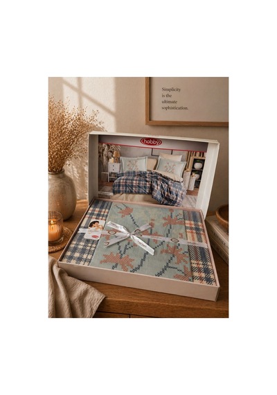 Çift Kişilik Nevresim Takımı 200x220 Cm Çok Renkli Çok Renkli