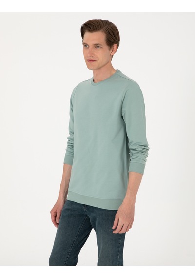 Pierre Cardin Erkek Çağla Sweatshirt 50314054-vr016 Çağla