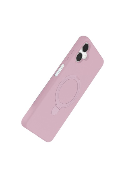 Samsung Galaxy Uyumlu A06 Regal Magsafe Standlı Kapak - Açık Pembe Bz8683140891879