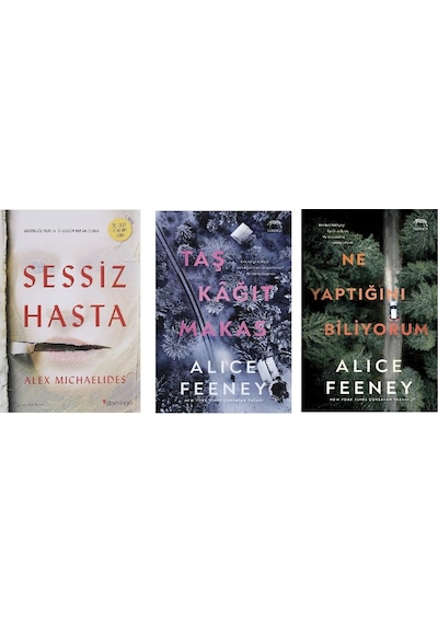 Sessız Hasta+tas Kagıt Makas+ne Yaptıgını Bılıyorum 3 Set