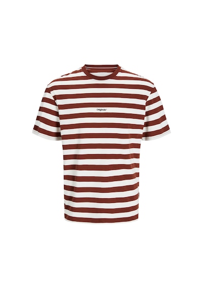 Jack & Jones Vesterbro Newton Erkek Kırmızı Tişört 12265748-brb