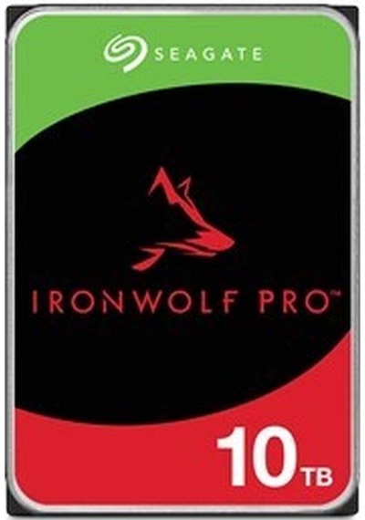 Seagate Ironwolf Pro 10 Tb 7200rpm 256mb Sata3 550tb/y Rv Nas St10000nt001