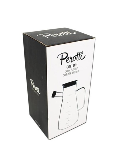Perotti 2 Li Gaelon Cam Yağlık Sirkelik 900 Ml 12423 Şeffaf