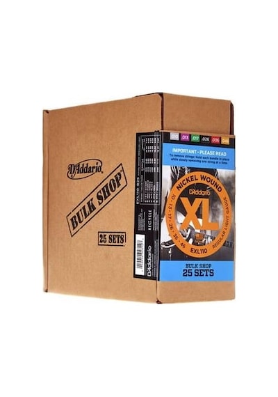 D'addario Exl110-b25 Xl Nickel Serisi Elektro Gitar Tel Seti 10-46 - Nickel Wound