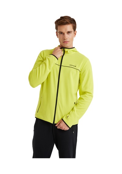 Blackspade Erkek Termal Polar Sweatshirt 40662 - Yeşil Yeşil
