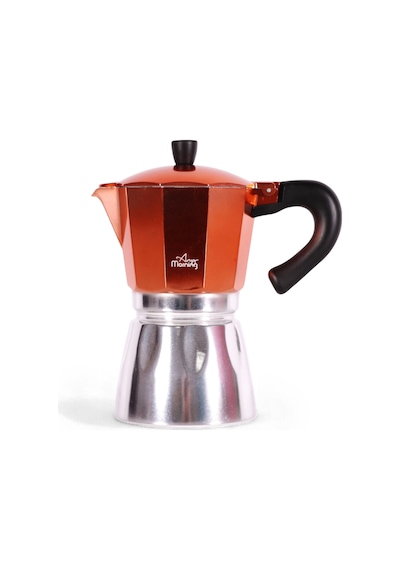 Any Morning Hes-6 Espresso Kahve Makinesi Alüminyum Moka Pot 240 Ml Bakır