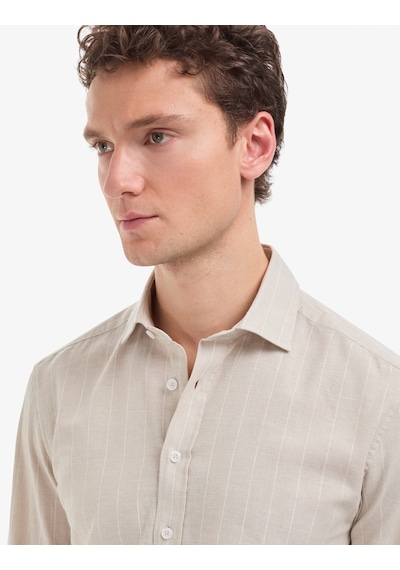Pierre Cardin Erkek Bej Gömlek Desenli 50325330-vr011