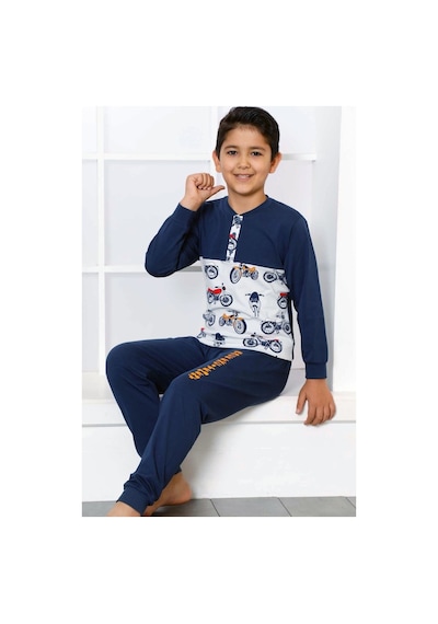 Alimer Erkek Çocuk Uzun Kollu Pijama Takımı Edy5162Uk