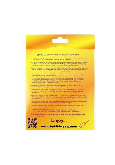 Babibi Bd3-0005 1/32 Ölçek, Rf-4c Revell İçin Kokpit Seti, Dekal Çıkartma