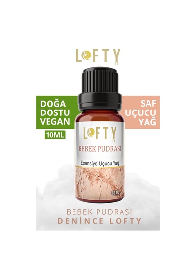 Lofty Bebek Pudrası Uçucu Yağ Buhurdanlık Esansı 10 ML