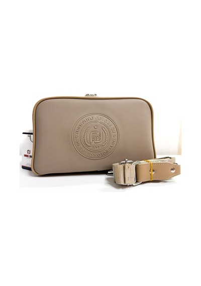Just Polo Kadın Omuz Çantası Krem Camel Renk 63491099
