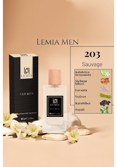 Lemia 203 Erkek Parfüm EDC 50 ML