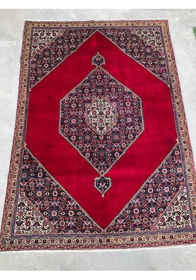 El Dokuma Ipek Yün Iran Tebriz Halı 310X214Cm 009 Teşhir Ürün