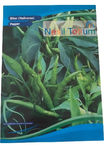 Biber Yediveren Atalık Tohumu 3 Paket