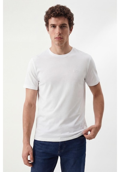 Loft Lf2042275 Erkek Kısa Kol T-shirt Beyaz