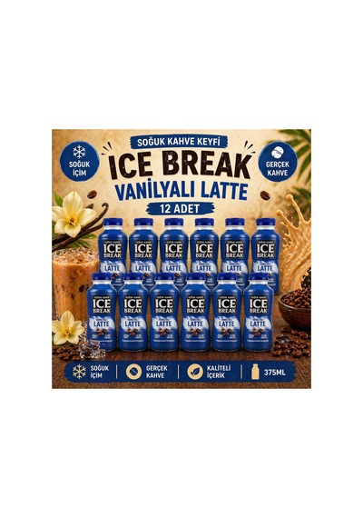 İce Break Vanilyalı Latte 12 Adet Diğer