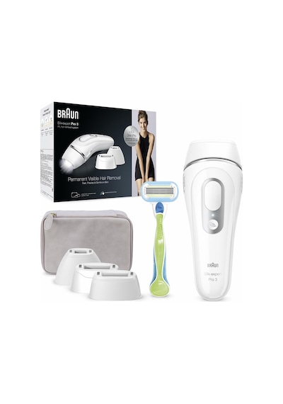 Braun Silk Expert Pro 3 PL3233 300.000 Atımlı 3 Başlıklı Yeni Nesil IPL + Seyahat Çantası Braun Silk Expert Pro 3 PL3233 300.000 Atımlı 3 Başlıklı Yeni Nesil IPL + Seyahat Çantası