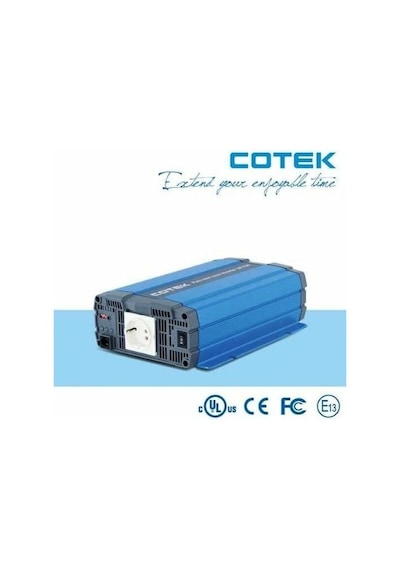 Cotek 24v 700w Tam Sinüs Inverter