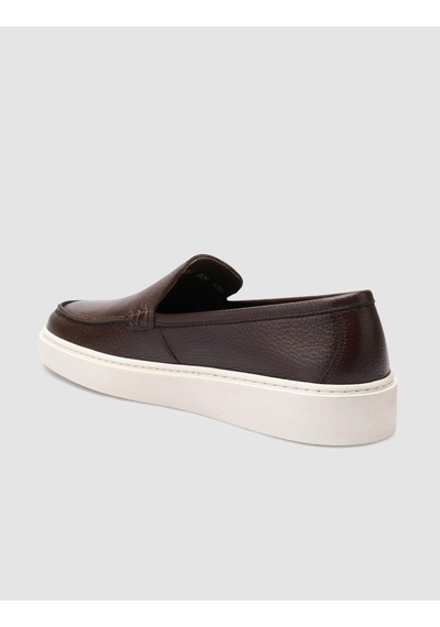Cabani Seramo %100 Hakiki Deri Kahverengi Erkek Loafer