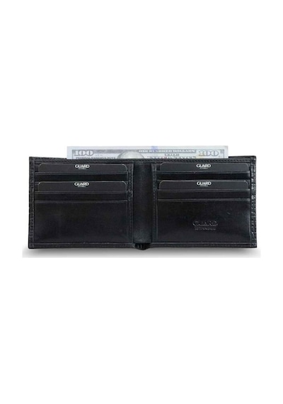 Guard Croco Siyah Klasik Deri Erkek Cüzdanı - Grd2403xw22349 Diğer Çok Renkli