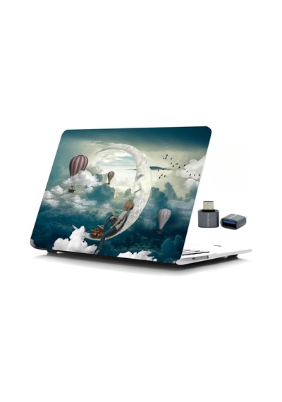 Macbook Pro 15 Baskılı Kılıf A1707 A1990 Uyumlu Sert Kılıf İnce Hafif Koruyucu Kapak R-89 Belirtilmemiş