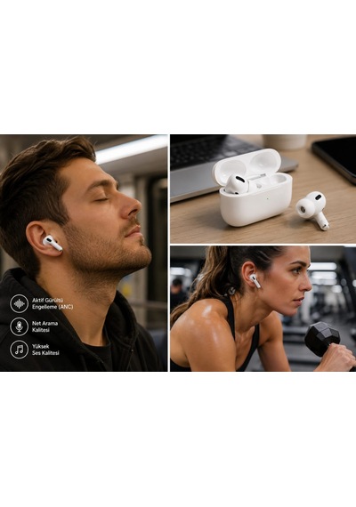Flayse Rio Tech P5 Kablosuz Kulaklık Anc Özellikli Kesintisiz Ses